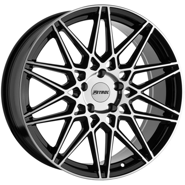 Petrol P3C 18x8 5x120 +35mm Black/Machined Wheel Rim 18" Inch