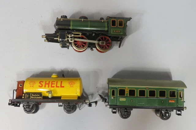 Märklin Spur 0 Zug, Originalzustand, Uhrwerk (K 116575)