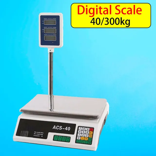 40/300kg Digital Platform Scale Electronic Scales Shop Market Commercial Postal
