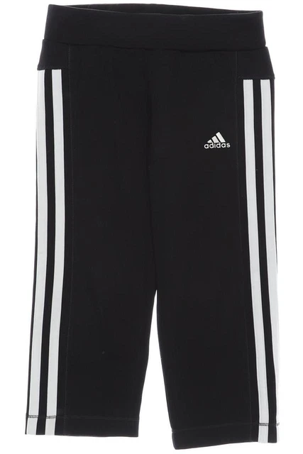 Pantaloni in tessuto Adidas ragazzi pantaloni pantaloni taglia EU 128 elastan nero #bee8995