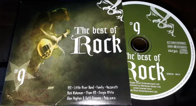 RARE CD THE BEST OF ROCK  Sham 69 Nazareth Hard Rain Doogie White Nicky Moore...