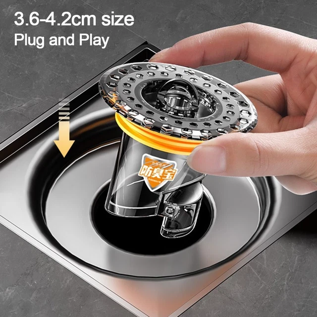 BACKFLOW PREVENTER SHOWER Floor Drain Antiodor Drain Filter Bathroom