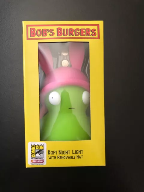 Bobs Burgers Kuchi Kopi as Louise Belcher Exclusive 6.5 Night Light with  Removable Hat - ToyWiz