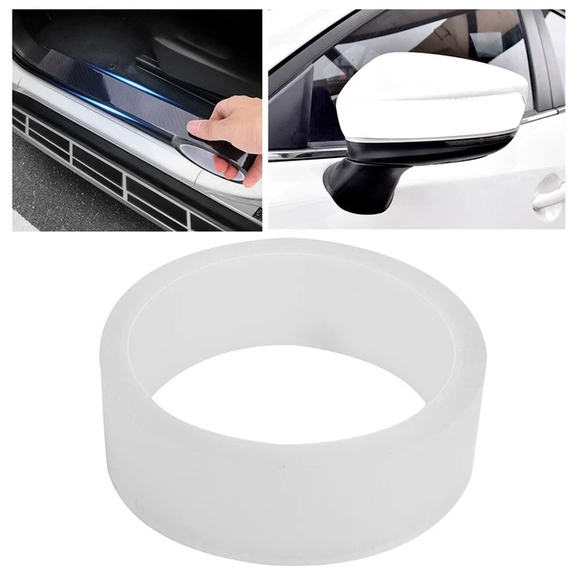 Universal Car Door Edge Guards Sticker White Anti-Scratch Protective Film