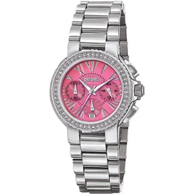 Ladies Folli Follie Watchalicious Chronograph Watch 6010.1602