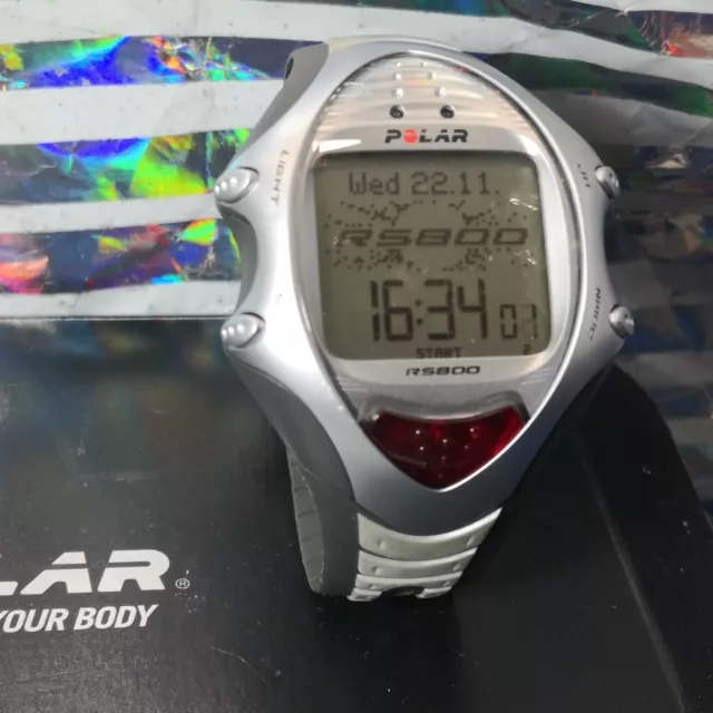 POLAR RS800 VINTAGE Fitness Tracker Digital Watch Heart Rate