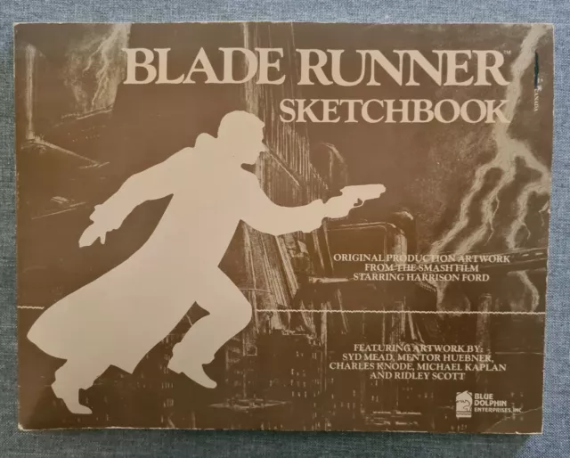 Blade Runner Sketchbook (Rare) In Very Good Condition, Ridley Scott and Syd Mead