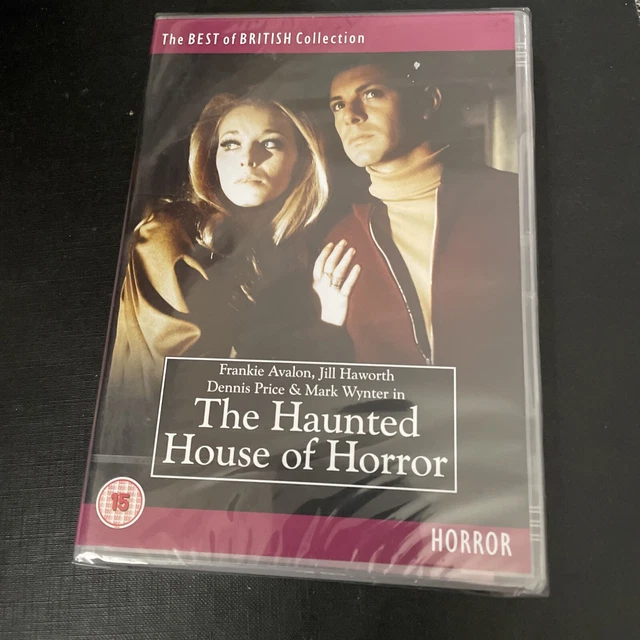 THE HAUNTED HOUSE of Horror Frankie Avalon (DVD) with horror notes