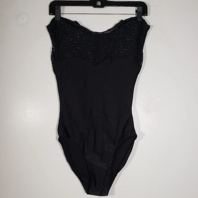 American Apparel Black Sleeveless Bodysuit Size XS/S