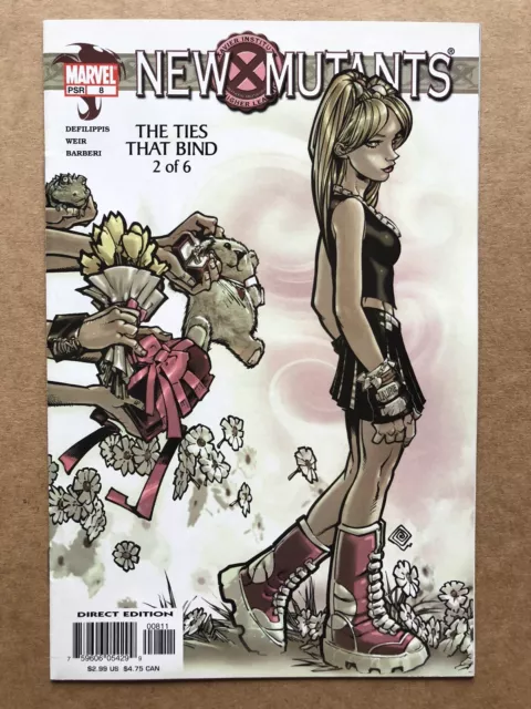 New Mutants #8 (2004) First (1st) Appearance of Surge Chris Bachalo Cover - NM-