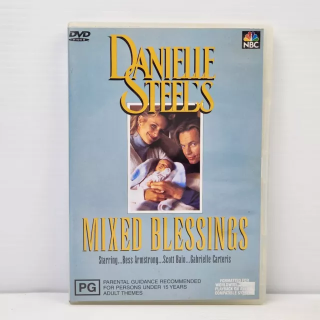 Danielle Steel's Mixed Blessings DVD Movie 1995 Gabrielle Carteris Drama Reg 4