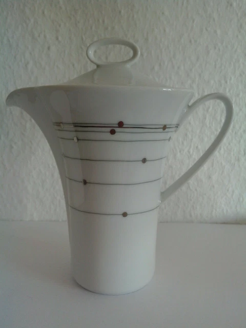 Seltmann Weiden Rondo Milchkännchen – Weißes Porzellan, 0,21 Liter, Spülmaschinenfest