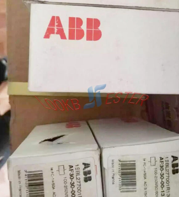 One Brand New ABB Contactor AF30-30-00-13 100-250V AC/DC 1SBL277001R1300