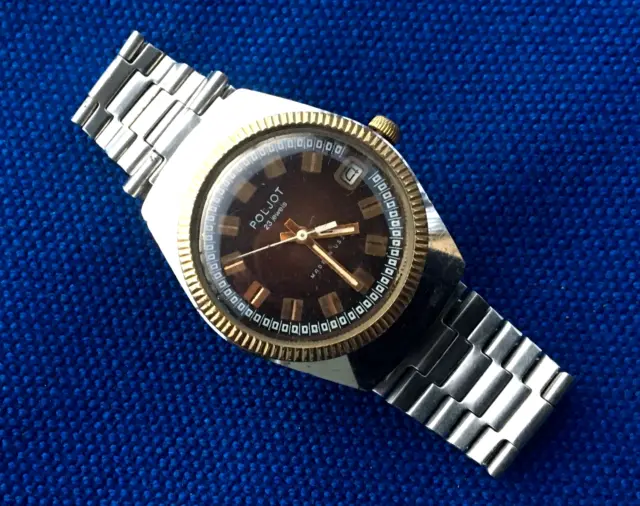 Vintage Wrist watch Poljot Automatic 23 Stone 2616.2H USSR Serviced