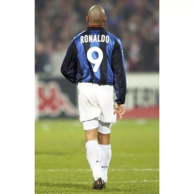 Nameset / Flocage RONALDO #9 Inter Milan Home 2000 à 2002 2