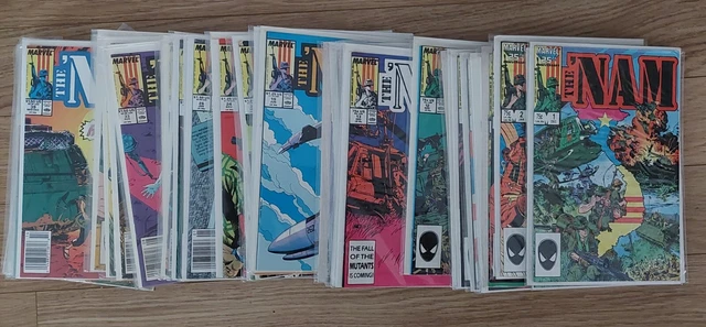 THE NAM  Marvel Comics  49 COMICS  COMPLETE SET  #1 TO # 48  plus  1 extra #1    3