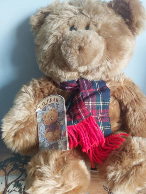 The Vintage Teddy Bear Soft Plush Toy Collectable Cosplay Sweater Carmel 32