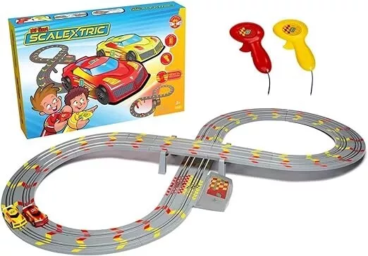 My First Scalextric Sets For Kids Ages 3+ Battery Powered Micro Race Car Toys