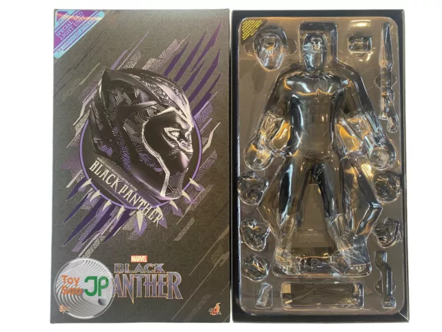 Hot Toys MMS 470 Black Panther Chadwick Boseman 1/6 Action Figure "NEW&SEALED"