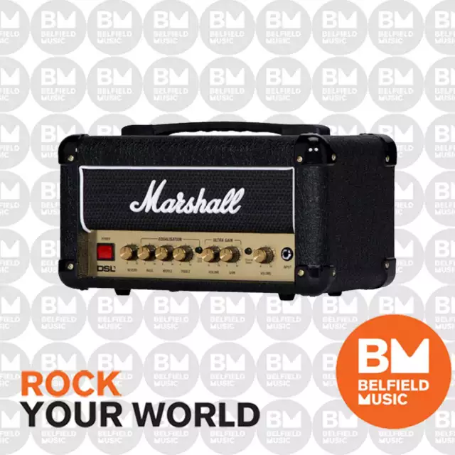 Marshall DSL1 Guitar Amplifier Head Valve Amp 1W DSL-1 - Brand New - BM
