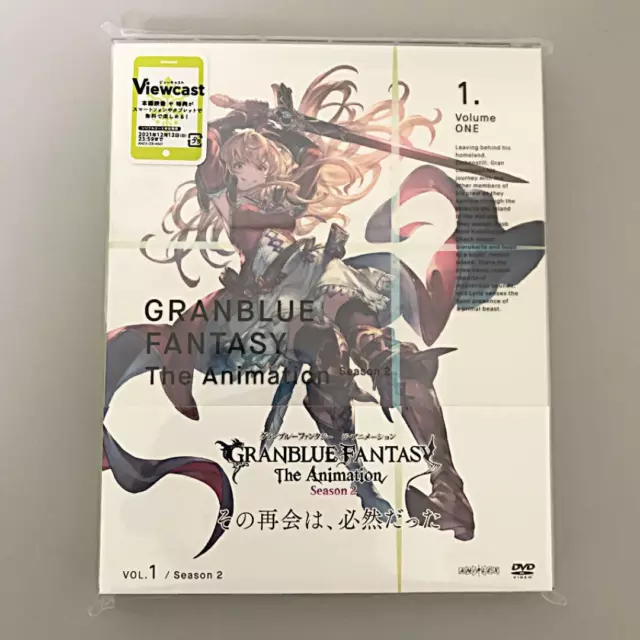 Granblue Fantasy The Animation Season 1+2 (1-25End) Anime DVD Eng sub  Region 0