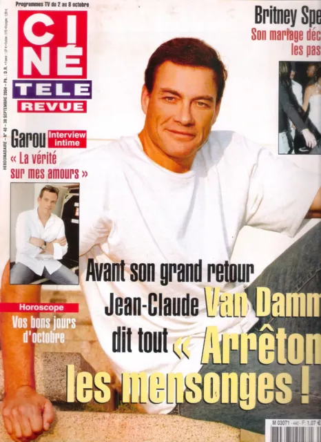 Ciné Télé Revue n° 40 (2004) - Jean-Claude Van Damme