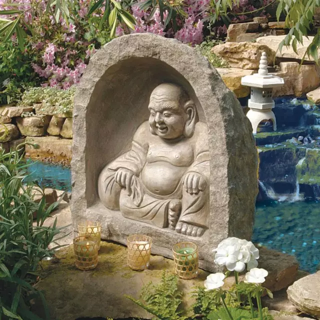 Design Toscano The Great Buddha Garden Sanctuary Sculpture