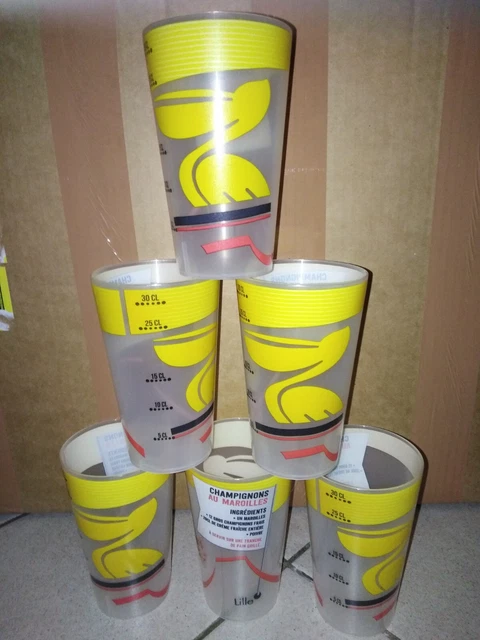 Lot De 6 Verres à Bière Pelforth - 15cl - Occasion