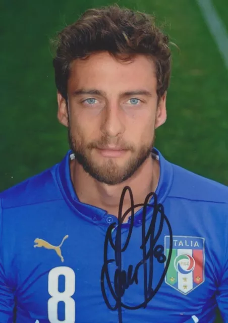 Claudio Marchisio original signiertes Foto 10 x 15 cm