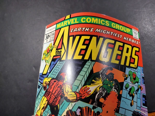 Bronze Age Marvel Comic The Avengers #156 High Grade Vf/Nm 9.0 Stan Lee Key Book