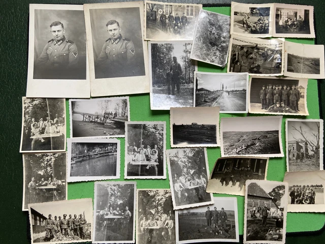 27 x Foto, im Konvolut, Wk2, Soldaten im zweiten Weltkrieg (160323)64