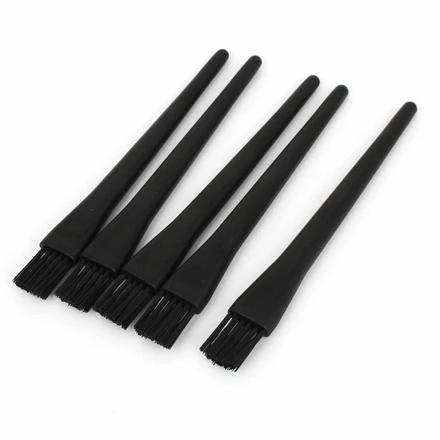 5pcs Plastic Handle PCB ESD Anti Static Dust Cleaning Brush