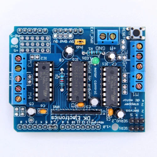 CARTE D'EXTENSION BOUCLIER d'entraînement moteur L293D pour Arduino