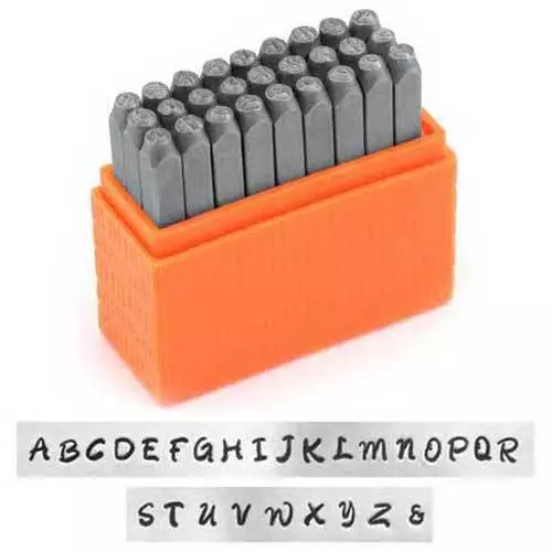 ImpressArt Metall Stanzen Auswahl Basic Alphabet, Brief, Nummer, Stanzen Stempel