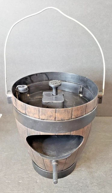 Bernini Hanging Bird Feeder & Water Birdbath Outdoor Birdfeeder Working Fountain
