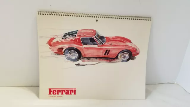 Ferrari Owner's Club 1981 Magazine & Calendar Vol 16 #1  - Rare!