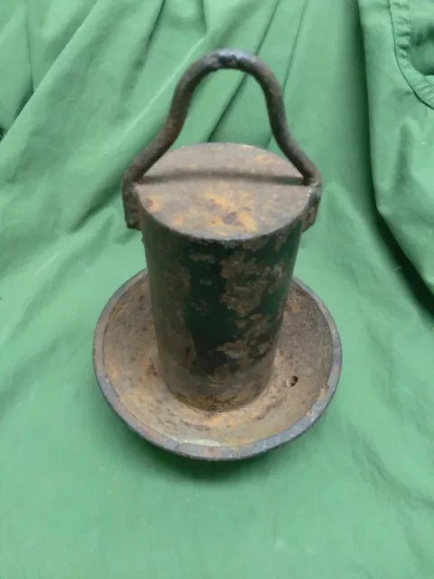 Vintage Cast Iron Boat Anchor - Mushroom Style - 11.4 Pound