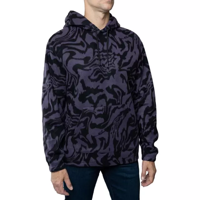 Lazer Mens Polar Fleece Pullover Sweatshirt Hoodie Loungewear BHFO 9017