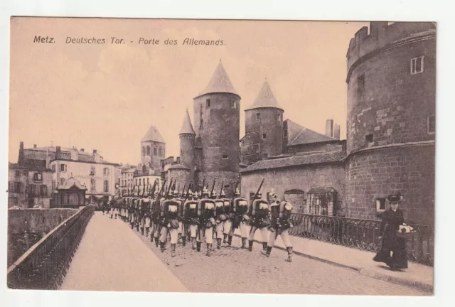 METZ - Moselle - CPA 57 - The doors - Gate of the Germans view No. 20