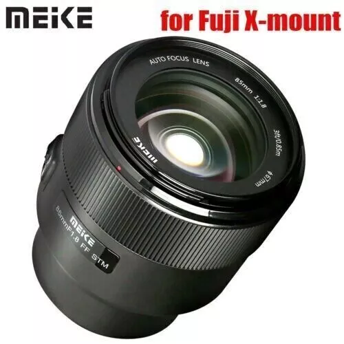 MEIKE 85mm F1.8 FF STM Auto Focus Full Frame Lens for Fujifim X-Mount Cameras
