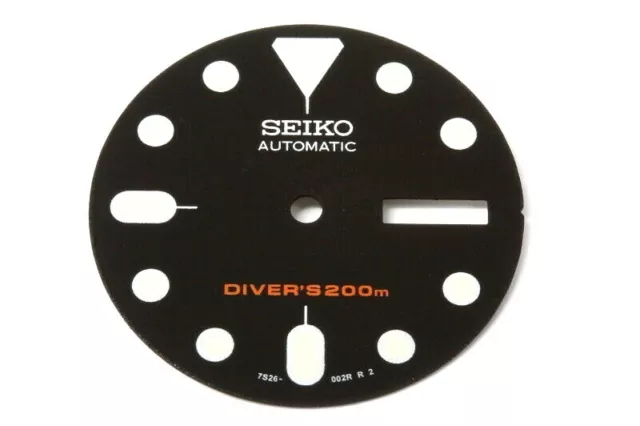 NEW SEIKO 7S26-002R R2 replacement Diver dial , luminous -10306 £ -  PicClick UK