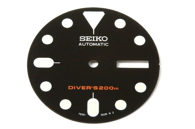 NEW SEIKO 7S26-002R R2 replacement diver dial , luminous -10306 £8.35 ...