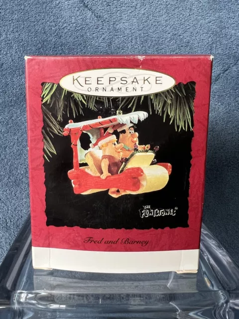 Hallmark Keepsake Ornament 1994~ The Flintstones Fred and Barney *23