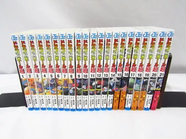 DRAGON BALL SUPER Fumetto Volume 1 - 21 Set Libro Manga Tutti Giapponese  Salto EUR 168,43 - PicClick IT
