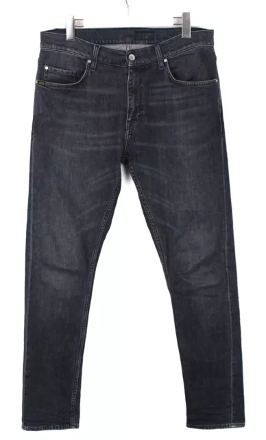 Tiger Of Sweden Pistolero Cure Jeans Uomo W32/L32 Baffi Slim Fit Zip Sbiadito