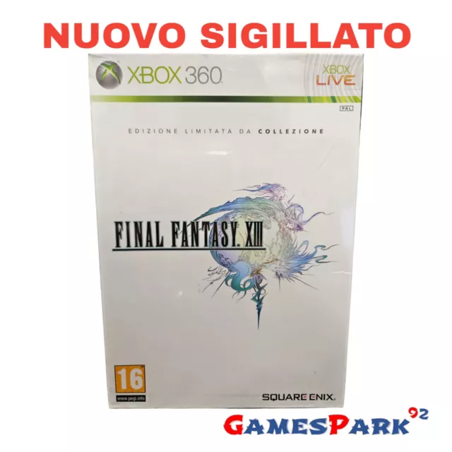 Final Fantasy XIII Edizione Limitata XBOX 360 GIOCO NUOVO PER Italiano PAL  13