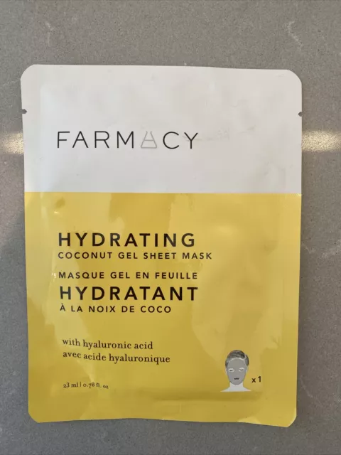 FARMACY Hydrating Coconut Gel Face Sheet Mask w/Hyaluronic Acid
