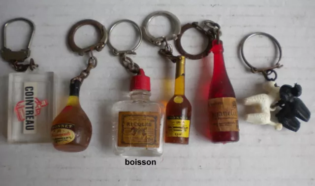 LOT DE PORTE-CLES Anciens/Vintages Alcools-Boissons EUR 10,00 - PicClick FR