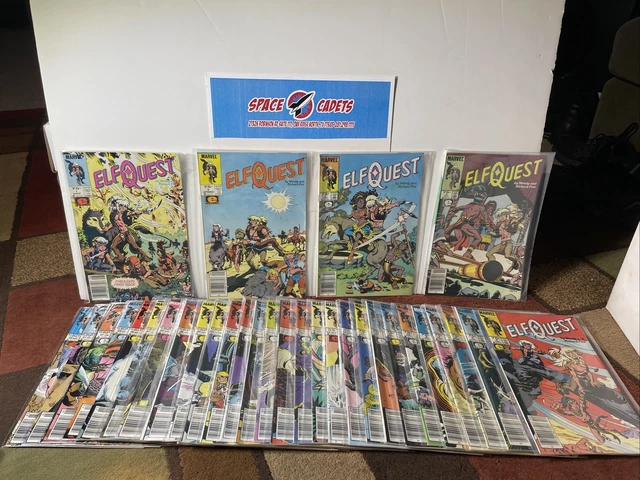 Elf Quest 1-32 Pini Lot Run Marvel Comics