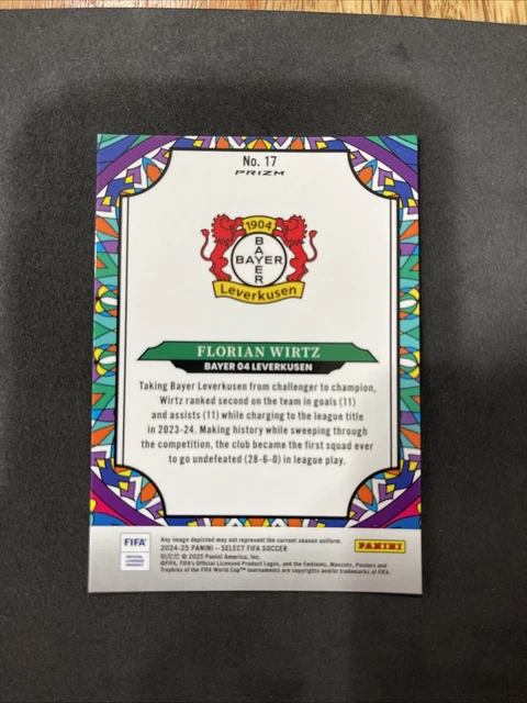 Carte Panini Select 2024-25 Edgar Davids Stained Glass SSP - Juventus, Collection Football